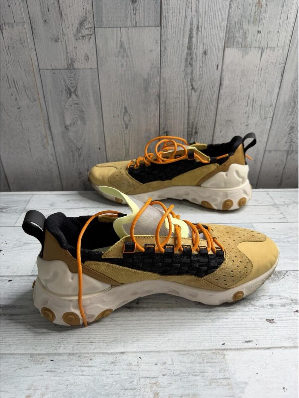 Nike Men’s Athletic Shoes in Mustard Yellow, Orange & Black - Picture 2 of 6